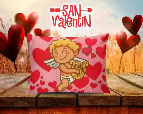 vectores plantilas SAN VALENTIN,FESTEJO,FESTIVIDAD,AMOR,DUOS,COJINES,CARICATURA,DISNEY,